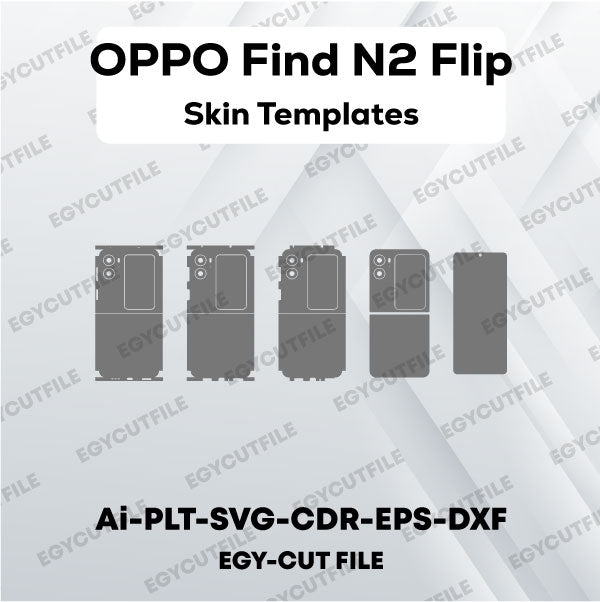 OPPO Find N2 Flip Vector Skin Cut Files