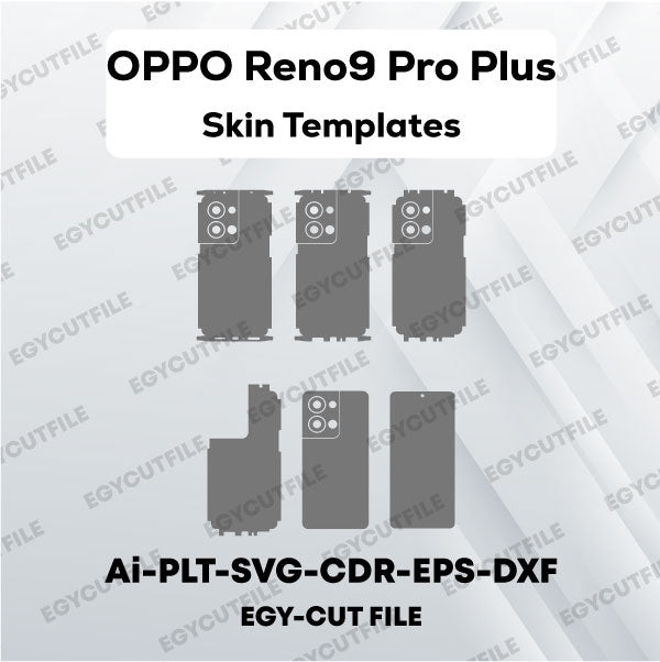 OPPO Reno9 Pro Plus Vector Skin Cut Files