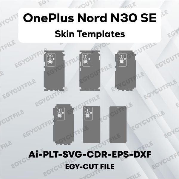 OnePlus Nord N30 SE Vector Skin Cut Files