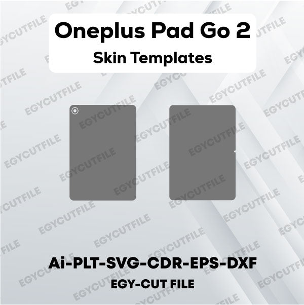 Oneplus Pad Go 2 Vector Skin Cut Files