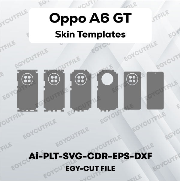 Oppo A6 GT Vector Skin Cut Files