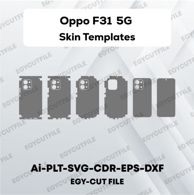 Oppo F31 5G Vector Skin Cut Files