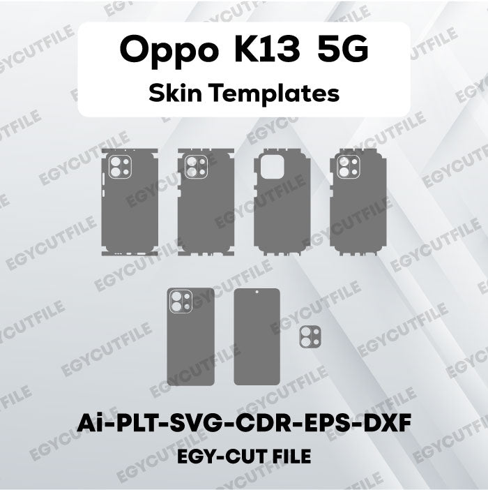 Oppo K13 5G Vector Skin Cut Files