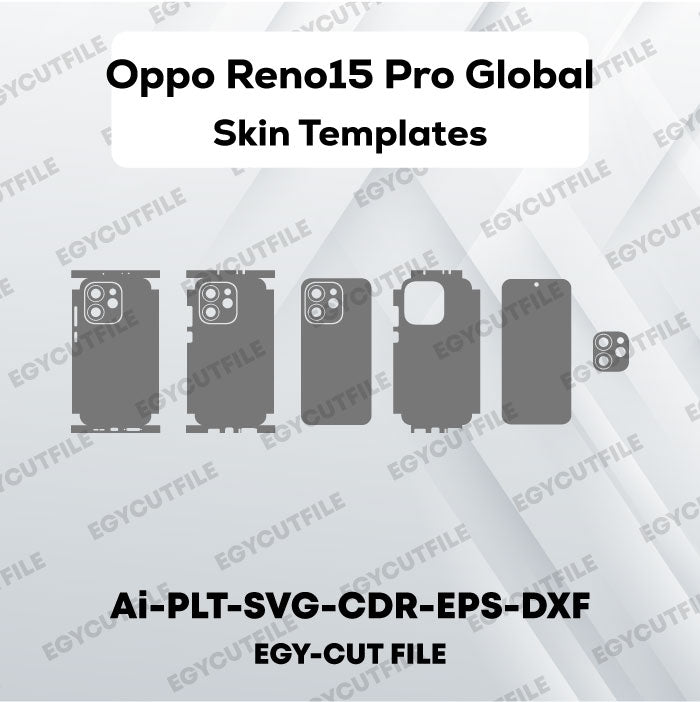 Oppo Reno15 Pro Global Vector Skin Cut Files