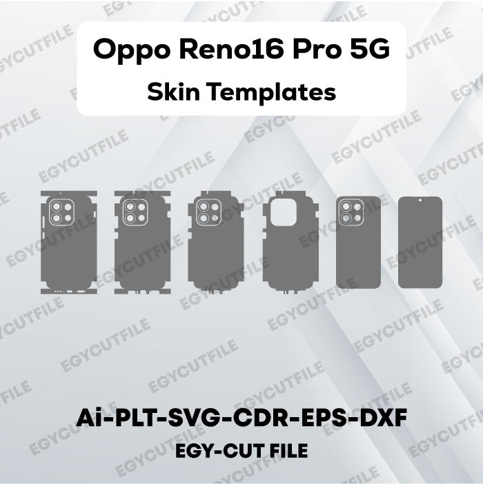 Oppo Reno16 Pro Global Vector Skin Cut Files