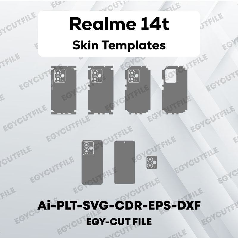 Realme 14t Vector Skin Cut Files