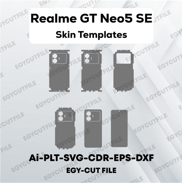 Realme GT Neo5 SE Vector Skin Cut Files