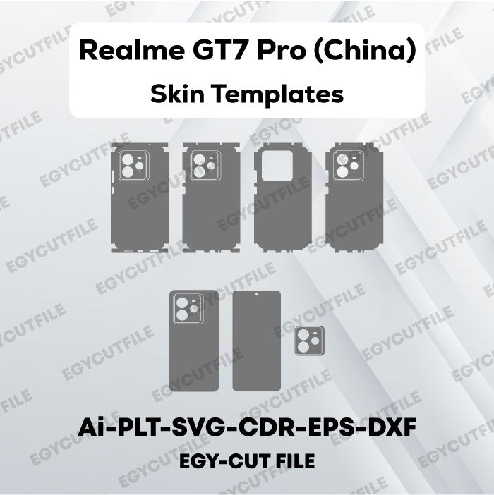 Realme GT7 Pro (china) Vector Skin Cut Files