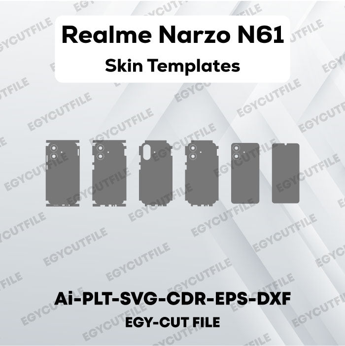 Realme Narzo N61 Vector Skin Cut Files