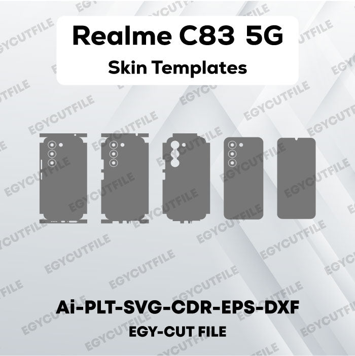 Realme C83 5G Vector SKin Cut Files