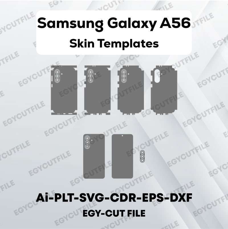 Samsung Galaxy A56 Vector Skin Cut Files