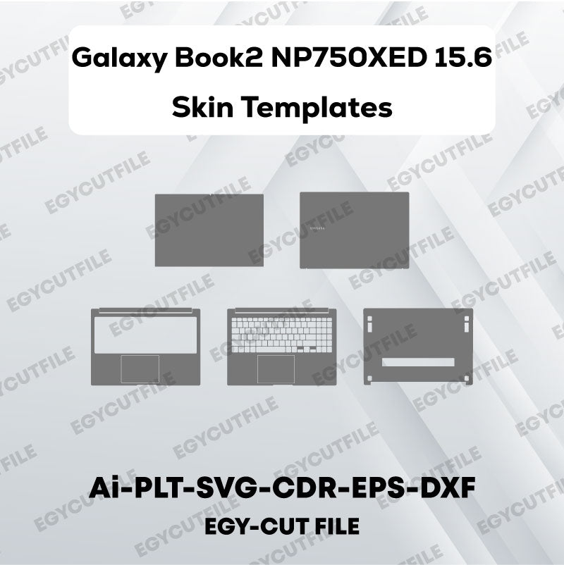 Samsung Galaxy Book2 NP750XED 15.6 Vector Skin Cut Files