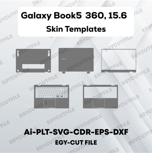 Samsung Galaxy Book5 360, 15.6 Vector Skin Cut Files