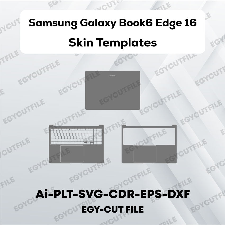 Samsung Galaxy Book6 Edge 16 Vector Skin Cut Files