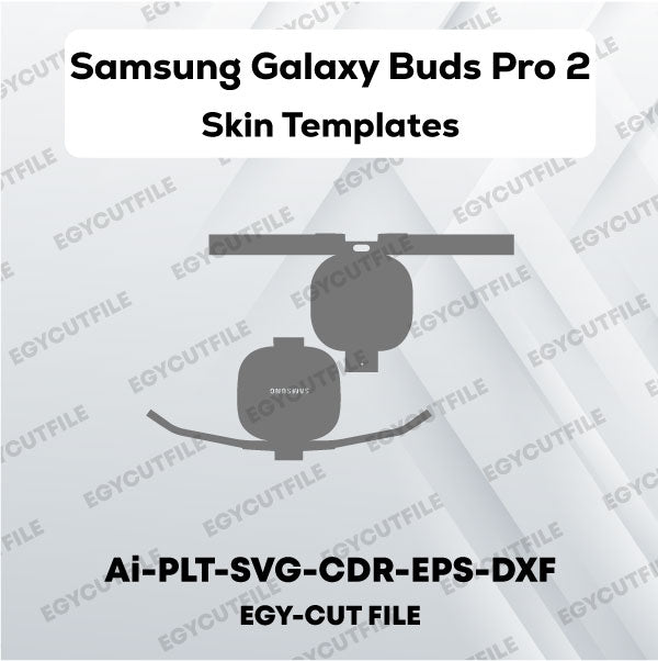 Samsung Galaxy Buds Pro 2 Vector Skin Cut Files