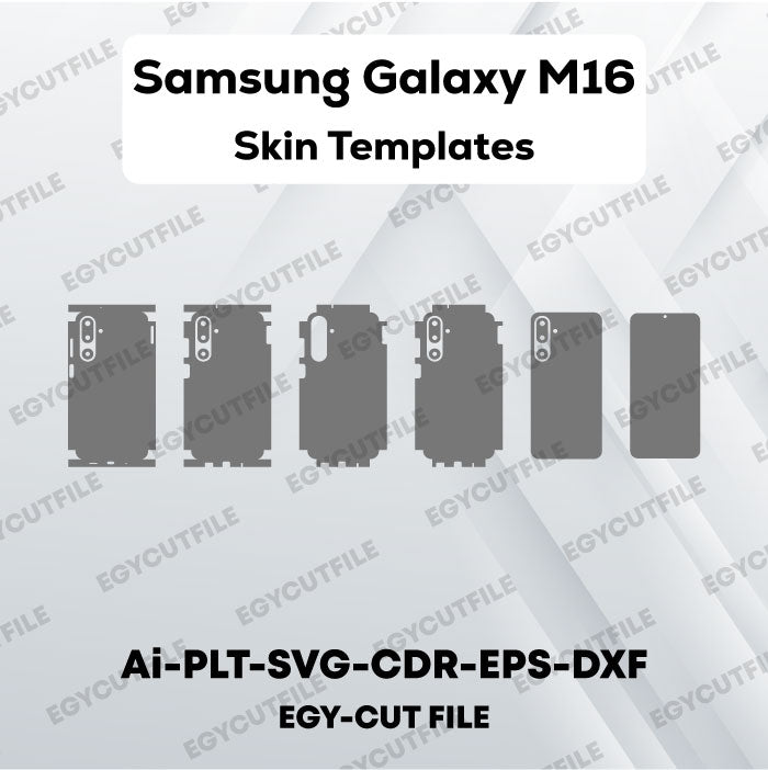 Samsung Galaxy M16 Vector Skin Cut Files