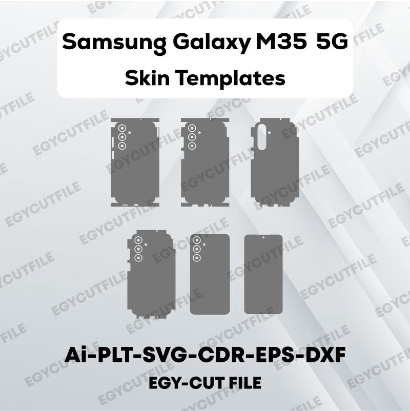 Samsung Galaxy M35 5G Vector Skin Cut Files