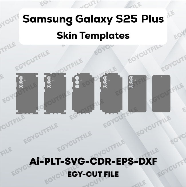 Samsung Galaxy S25+ Vector Skin Cut Files