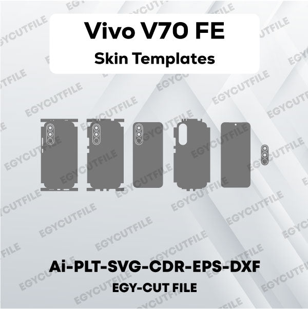 Vivo V70 FE Vector Skin Cut Files