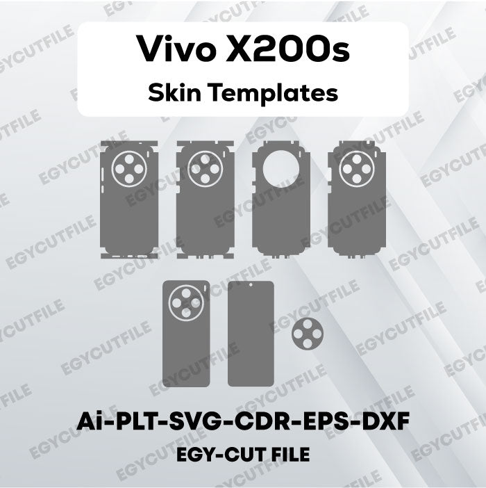 Vivo X200s Vector Skin Cut Files