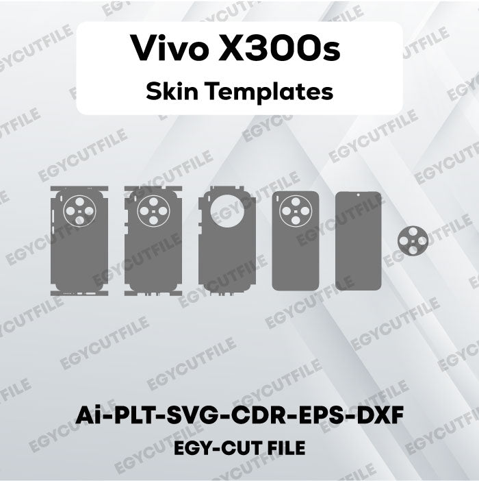 Vivo X300s Vector Skin Cut Files
