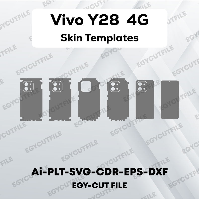 Vivo Y28 4G Vector Skin Cut Files