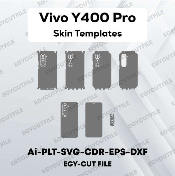 Vivo Y400 Pro Vector Skin Cut Files