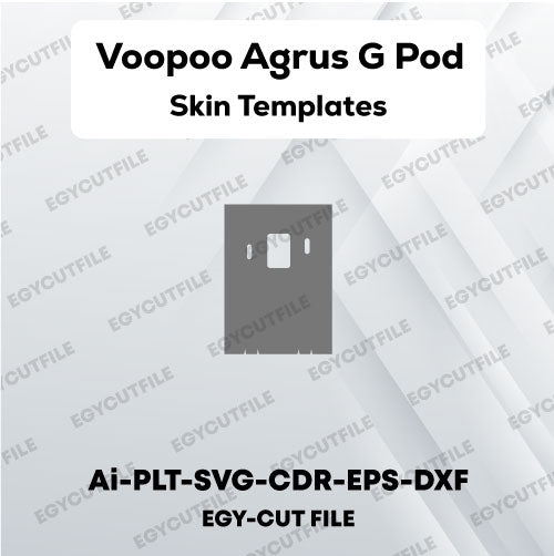 Voopoo Agrus G Pod Vector Skin Cut files