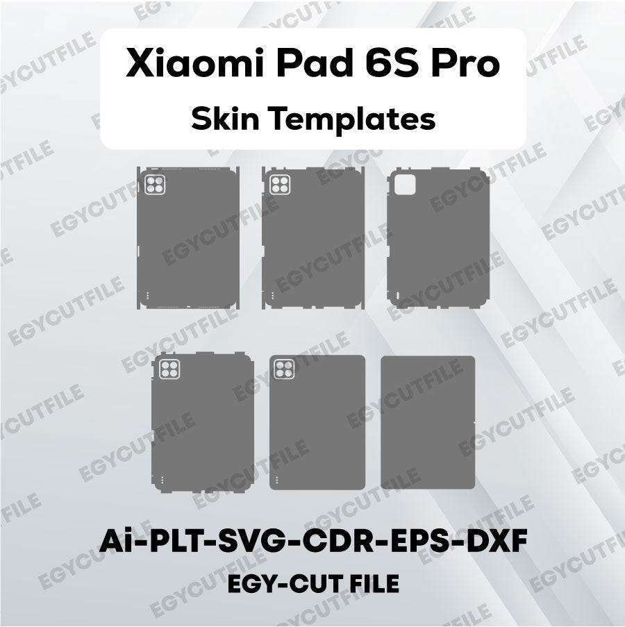 Xiaomi Pad 6S Pro 12.4 Vector Skin Cut Files