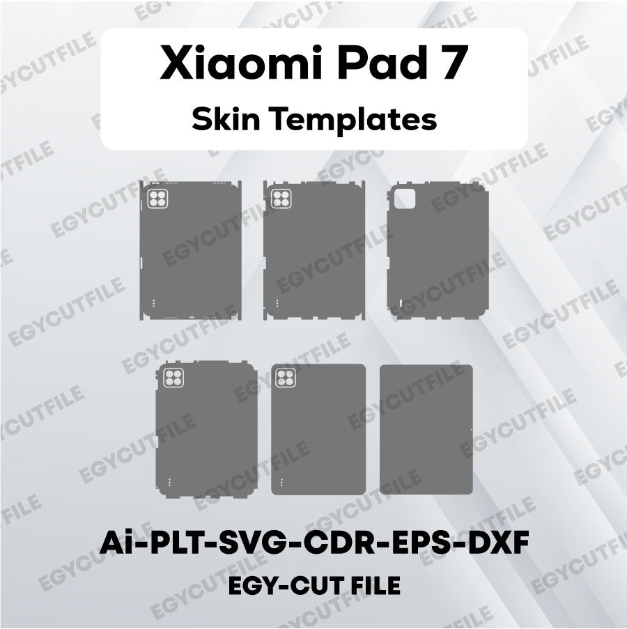 Xiaomi Pad 7 Vector Skin Cut Files