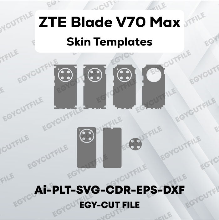 ZTE Blade V70 Max Vector Skin Cut Files