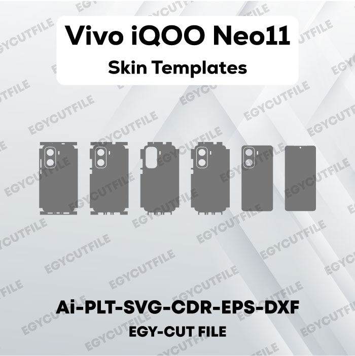 vivo iQOO Neo11 Vector Skin Cut Files