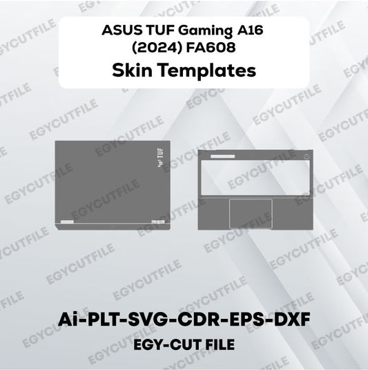 ASUS TUF Gaming A16 (2024) FA608 Vector Skin Cut Files