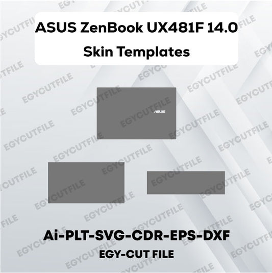 ASUS ZenBook UX481F 14.0 Vector Skin Cut Files