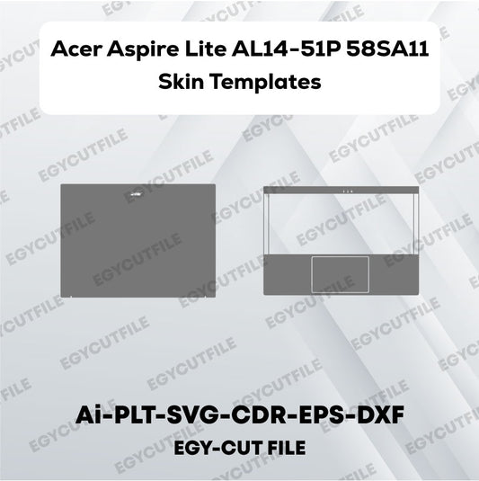 Acer Aspire Lite AL14-51P-58SA11 Vector Skin Cut Files