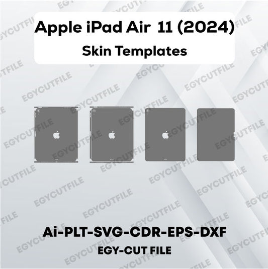 Apple iPad Air 11 (2024) Vector Skin Cut Files