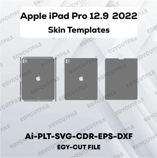 iPad Pro 12.9 (2022) Vector Skin Cut Files