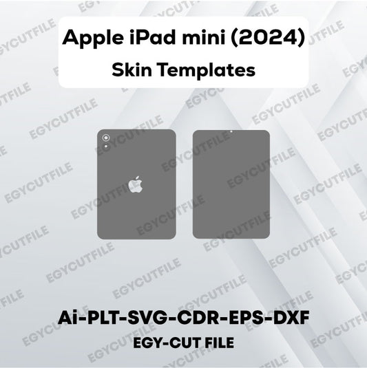 Apple iPad mini (2024) Vector Skin Cut Files