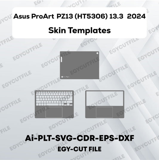 Asus ProArt PZ13 (HT5306) 13.3 2024 Vector Skin Cut Files