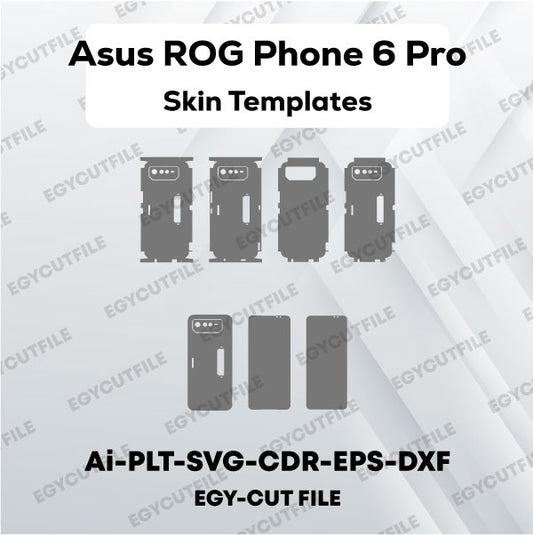 Asus ROG Phone 6 Pro Vector Skin Cut Files