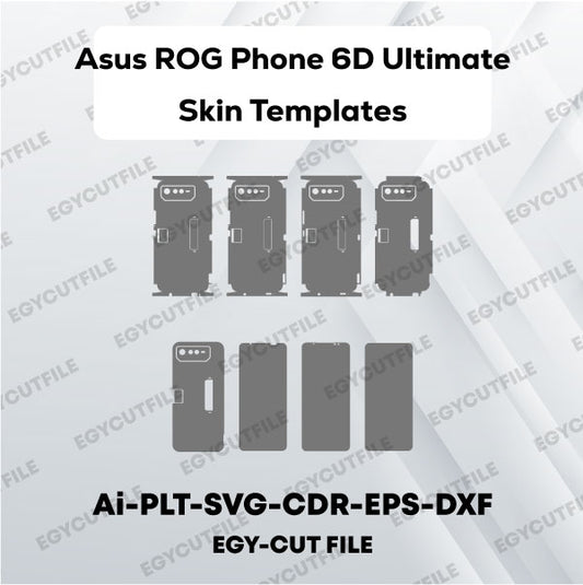 Asus ROG Phone 6D Ultimate Vector Skin Cut Files