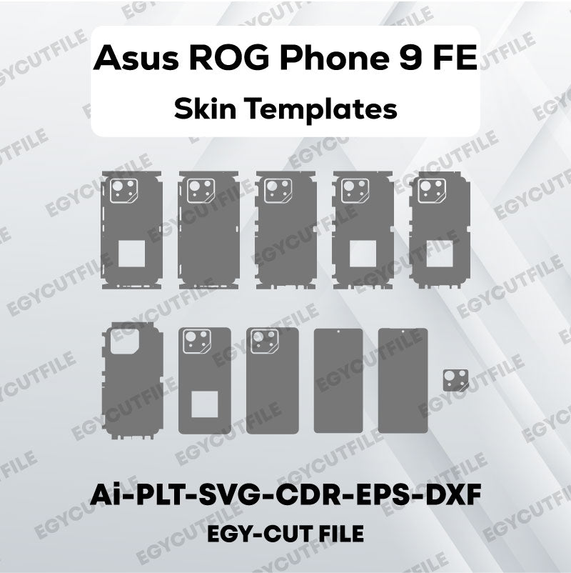 Asus ROG Phone 9 FE Vector Skin Cut Files
