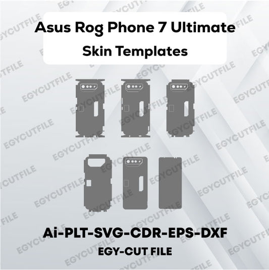 Asus Rog Phone 7 Ultimate Vector Skin Cut Files