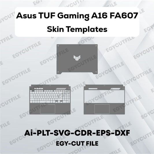 Asus TUF Gaming A16 FA607 Vector Skin Cut Files