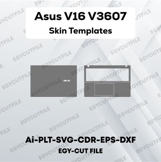 ASUS V16 (V3607) Vector Skin Cut Files