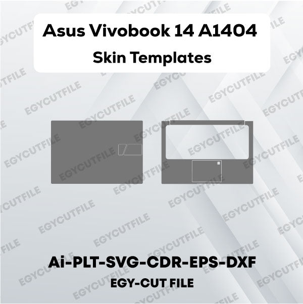 Asus Vivobook 14 A1404 Vector Skin Cut Files