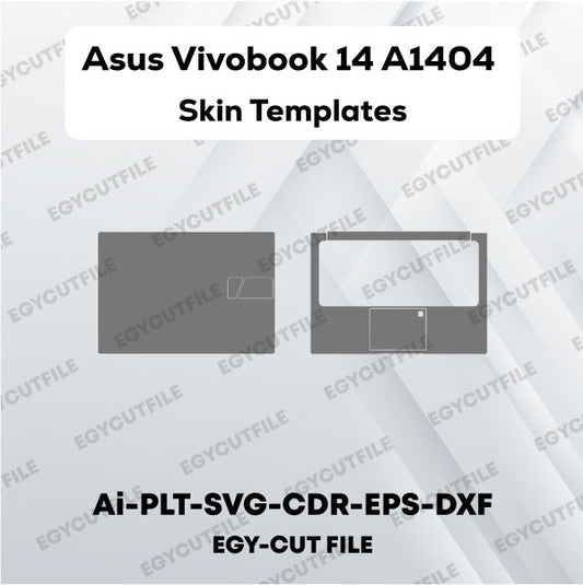 Asus Vivobook 14 A1404 Vector Skin Cut Files