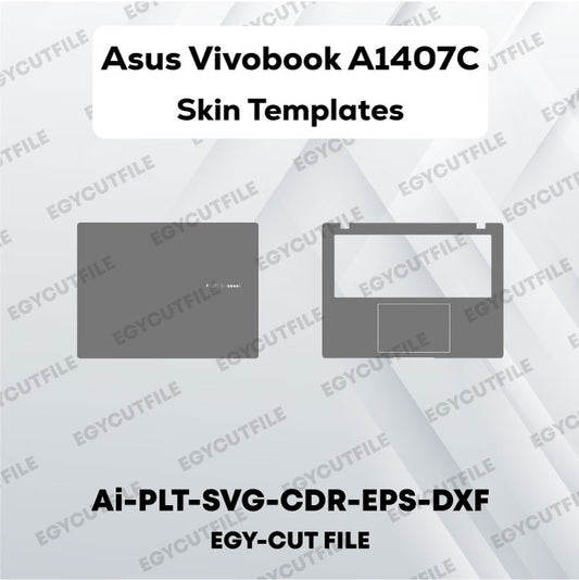 Asus Vivobook A1407C Vector Skin Cut Files