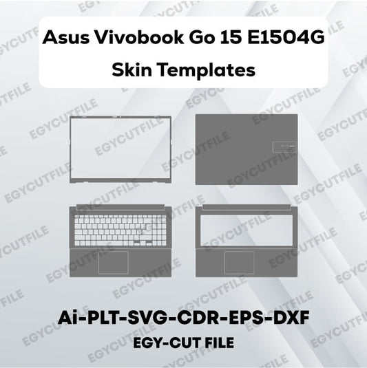 Asus Vivobook Go 15 E1504G Vector Skin Cut Files