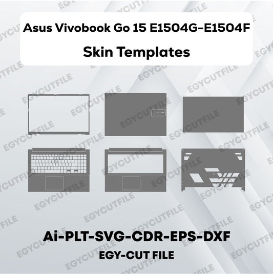 Asus Vivobook Go 15 E1504G-E1504F Vector Skin Cut Files